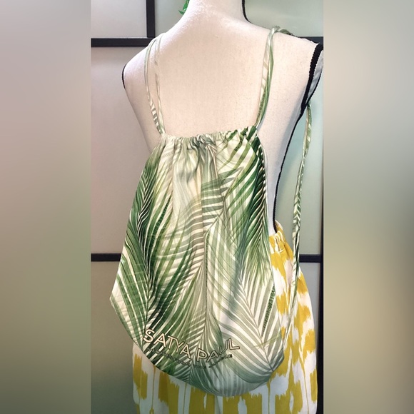 Satya Paul canvas drawstring bag. - Picture 3 of 4